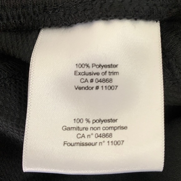 MEC Water Repellent Diversion Pants Black High Rise Adjustable Leg Womens Medium - Picture 10 of 11